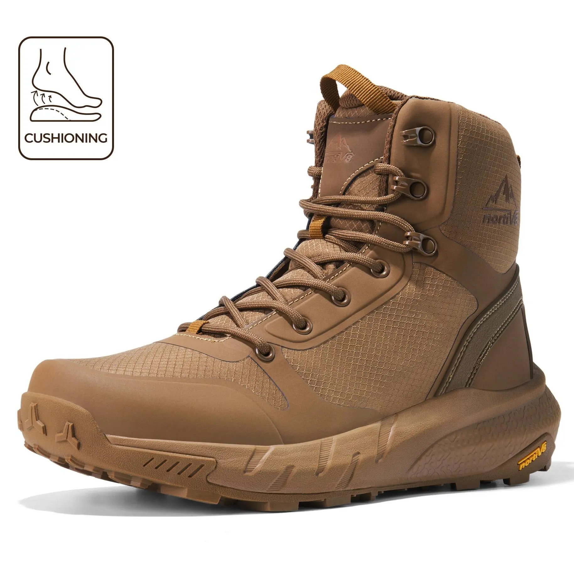 Men's Tactical Boots Lightweight Comfortable All-Day Work Boots