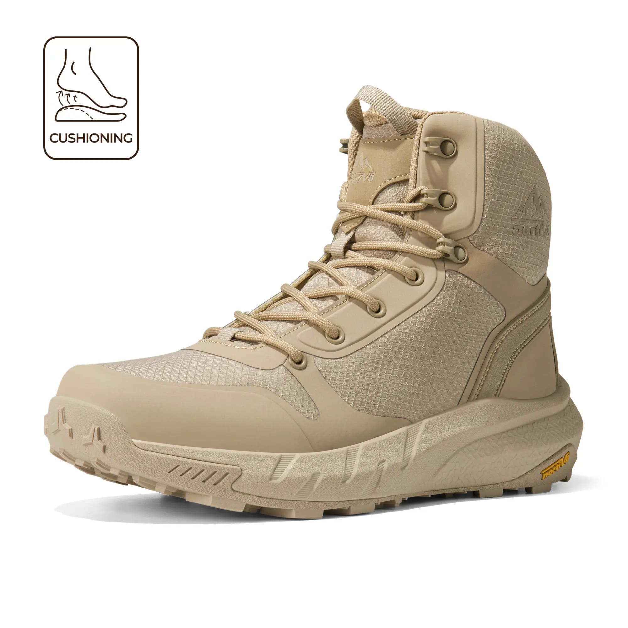 Men's Tactical Boots Lightweight Comfortable All-Day Work Boots