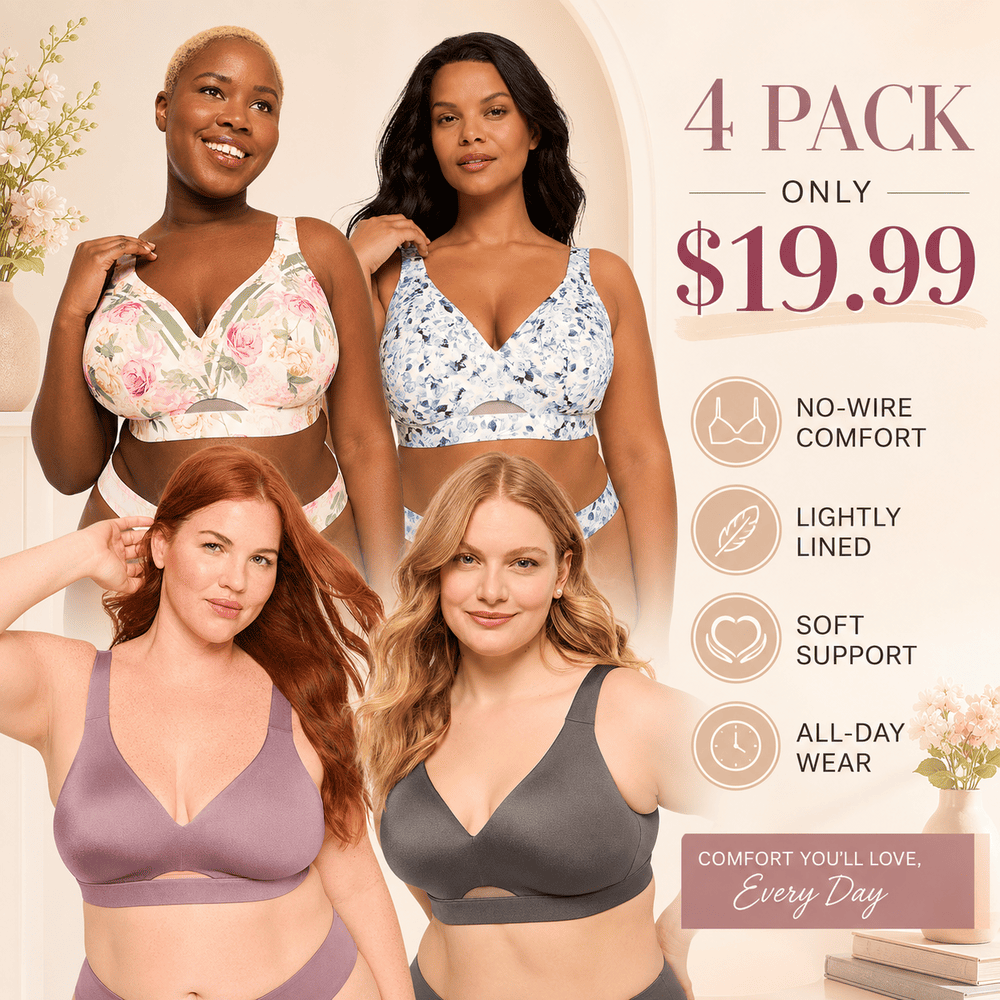 Women's Comfort Bliss Lightly Lined Wireless Bra