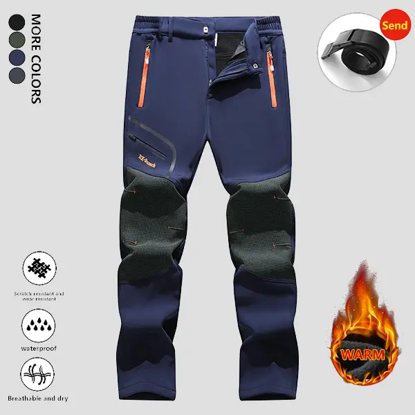 FallFreshness Insulated Waterproof Fleece-Lined Hiking Pants
