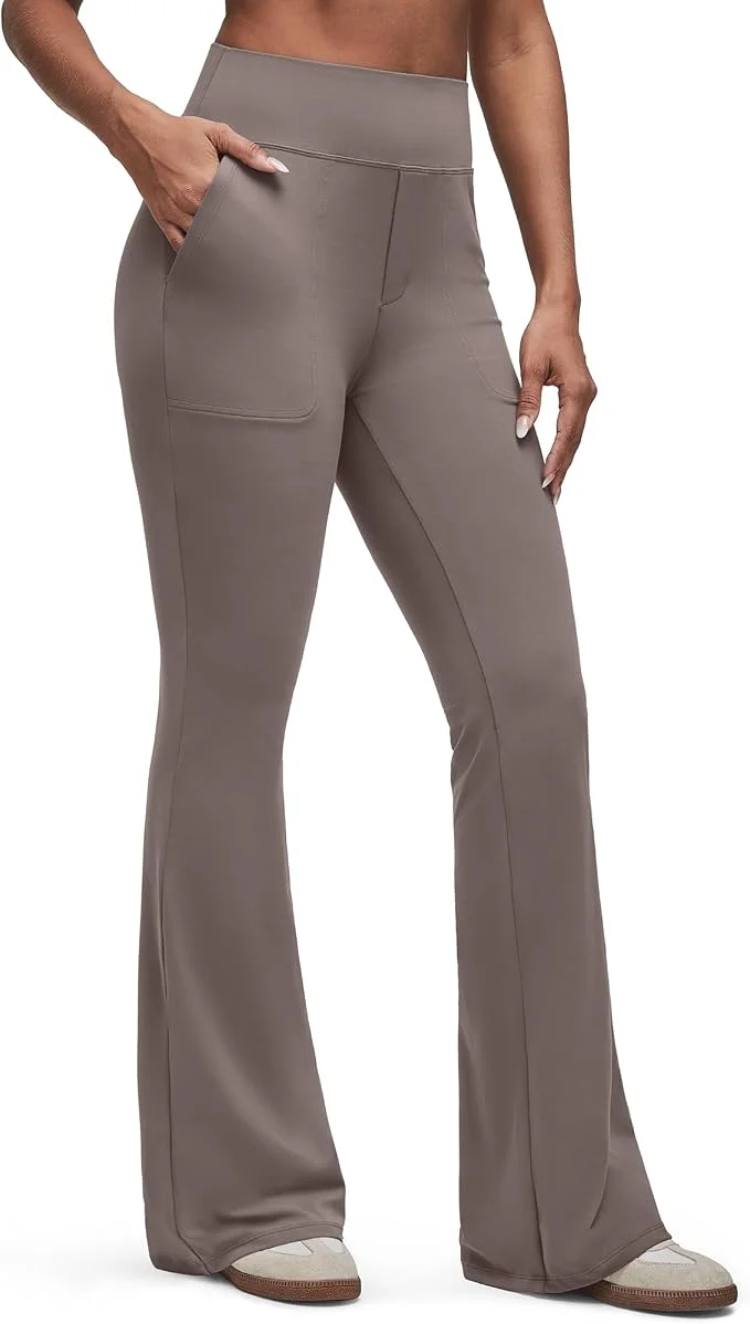 Women's High-Waisted Bootcut Flare Leggings