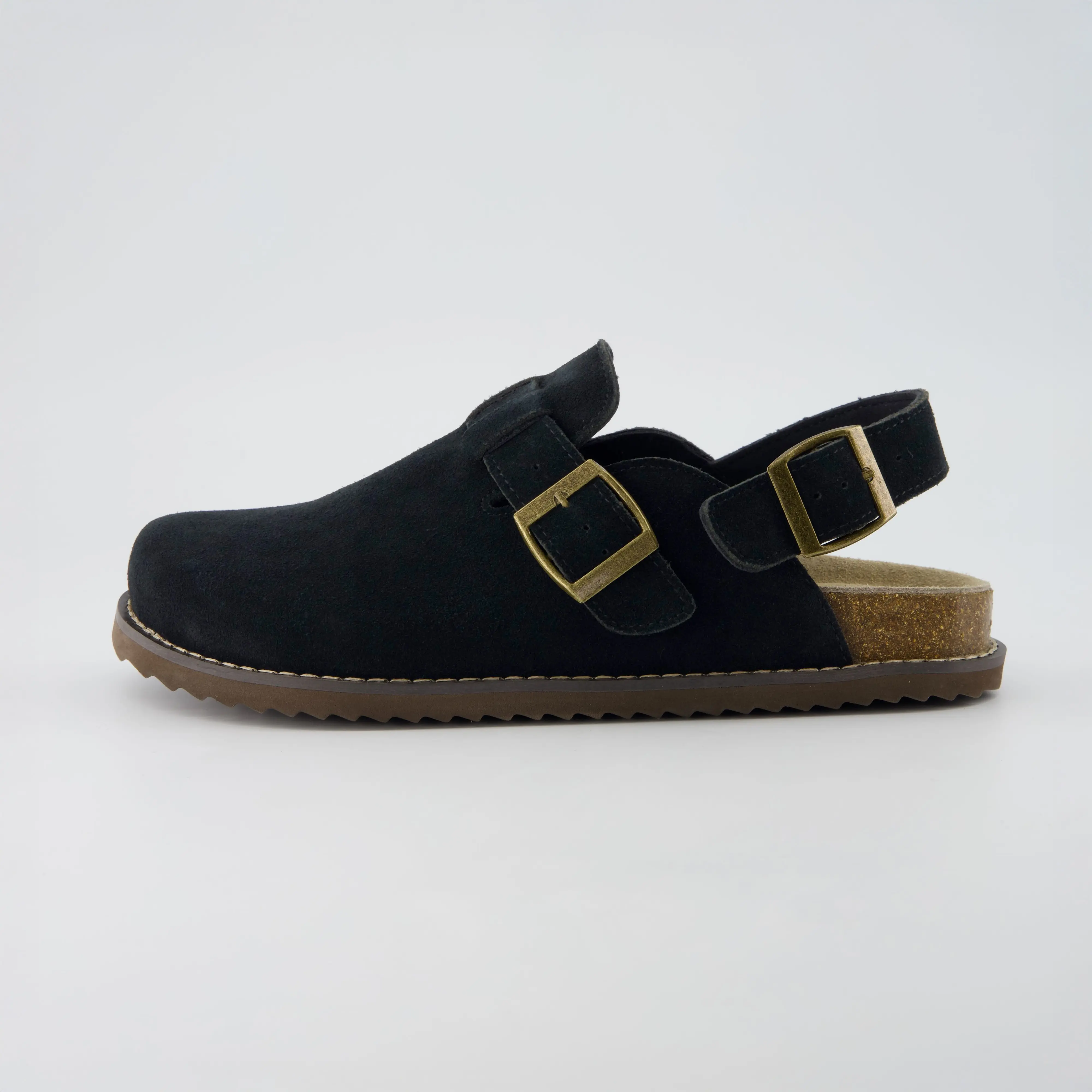 Cushionaire Brooklyn Suede Slingback Clogs Women