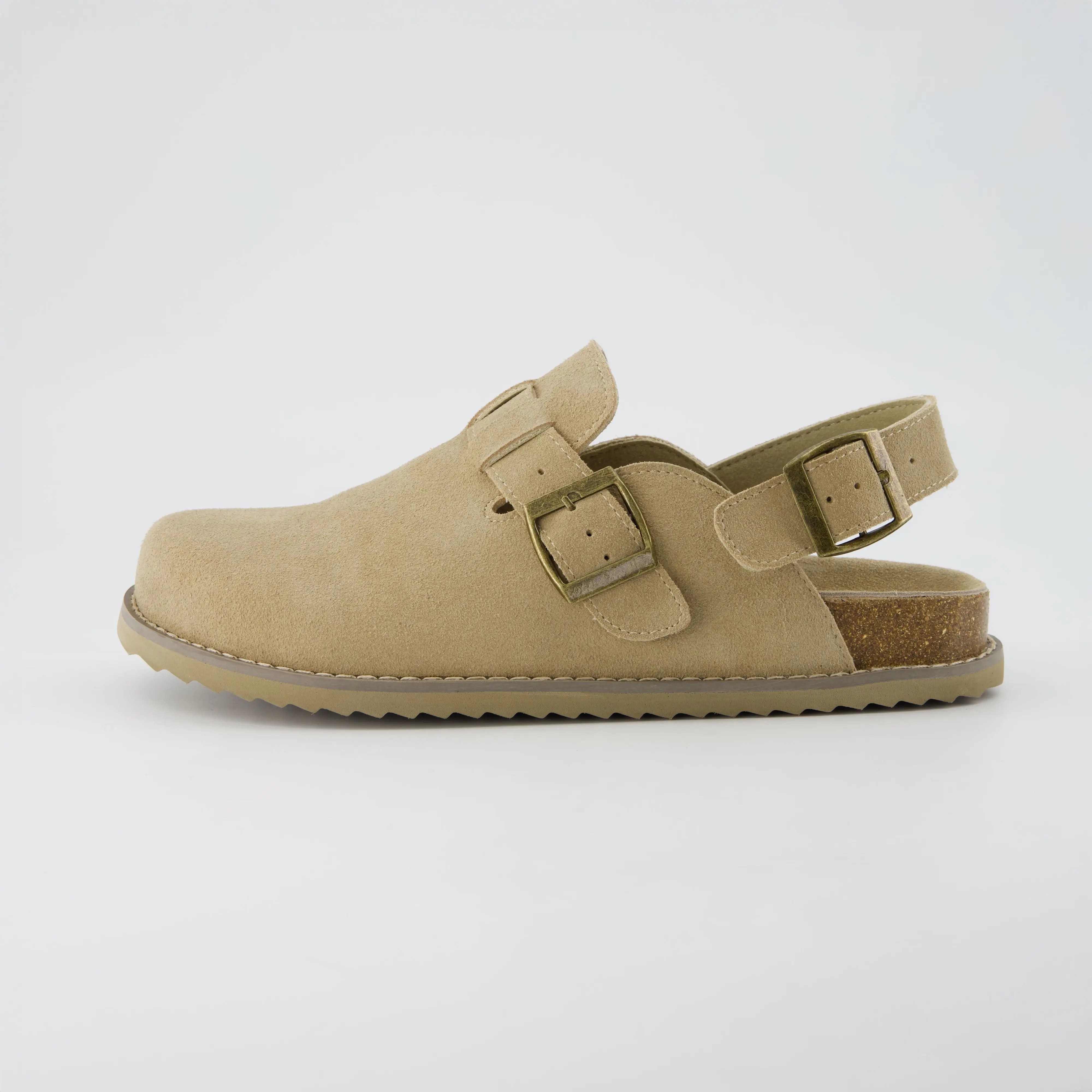 Cushionaire Brooklyn Suede Slingback Clogs Women