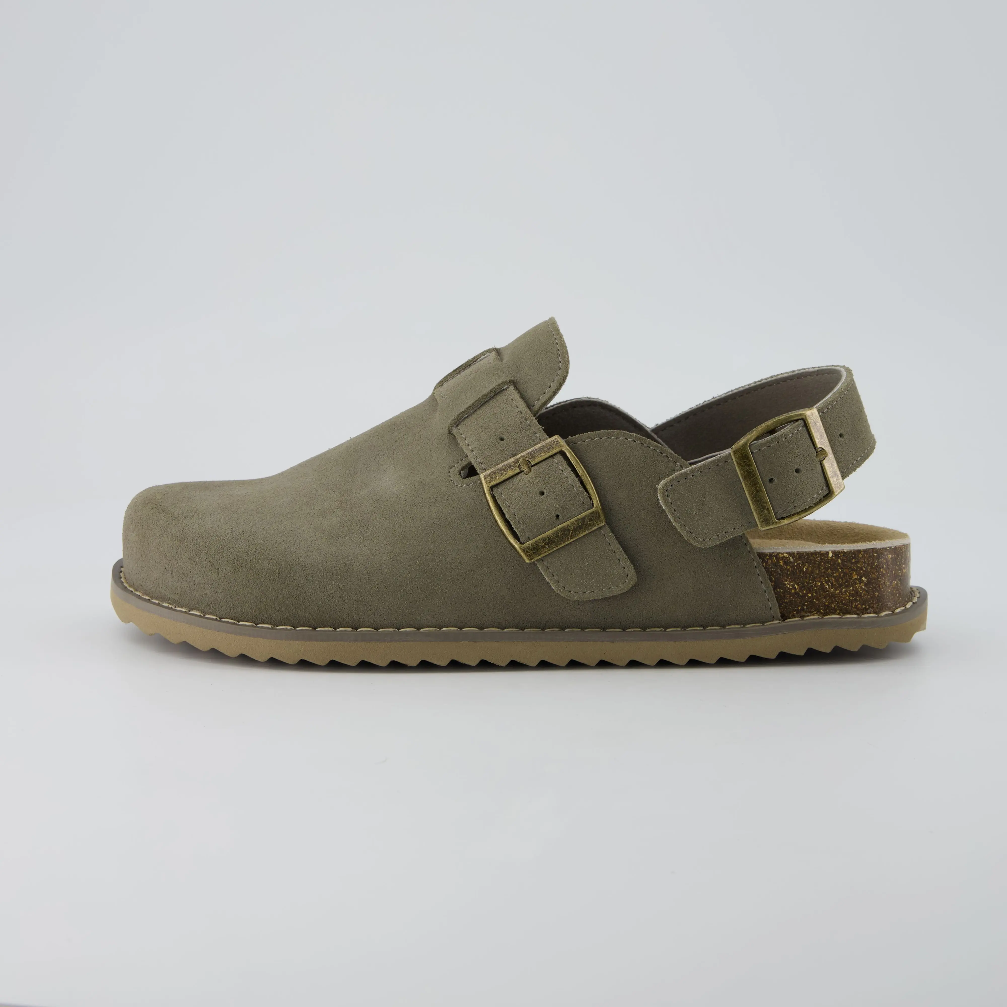 Cushionaire Brooklyn Suede Slingback Clogs Women