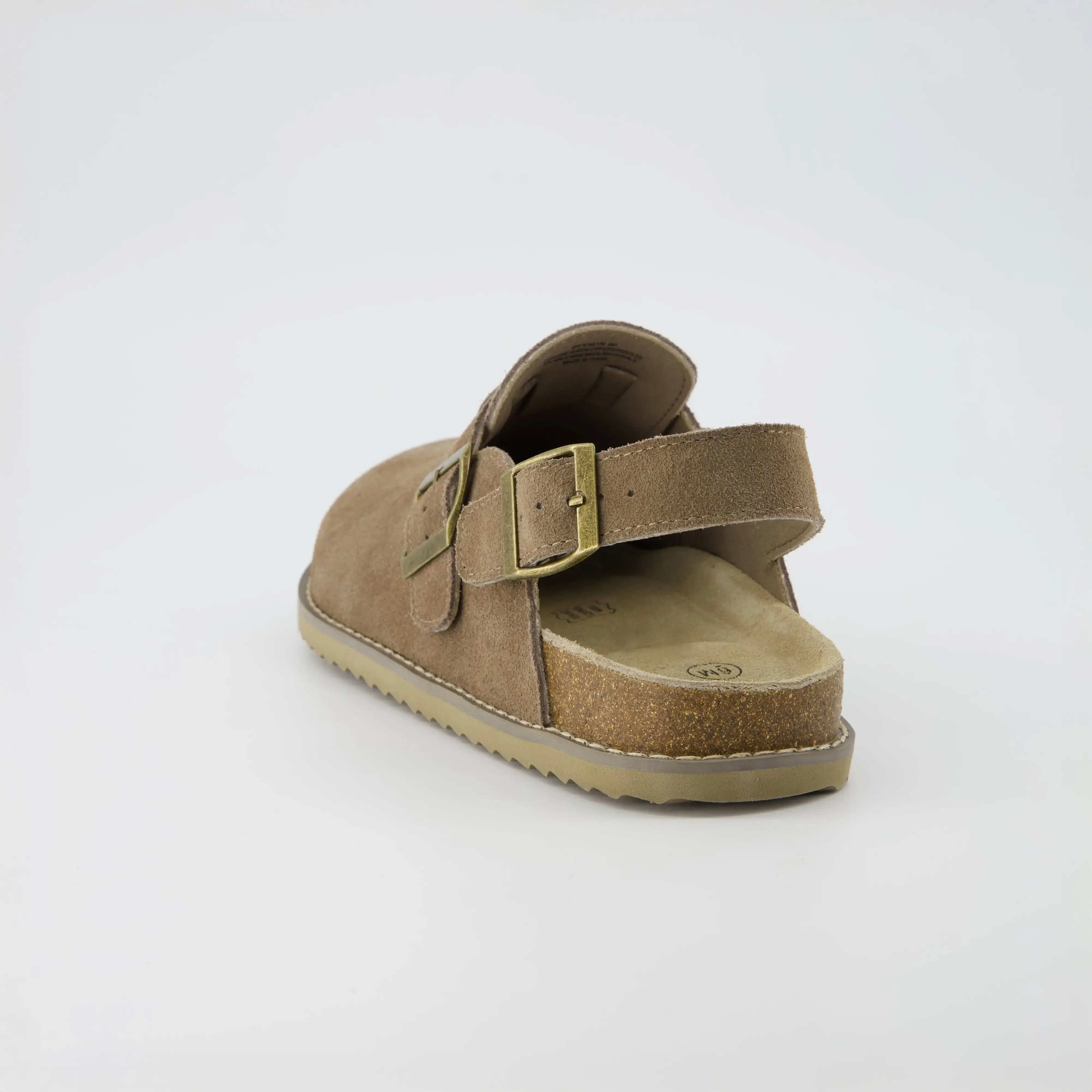 Women's Genuine Suede Slingback Clogs with Memory Foam