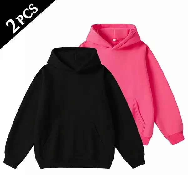 Men's Cotton Blend Hoodie Long Sleeve Pullover Black Beige Casual Wear