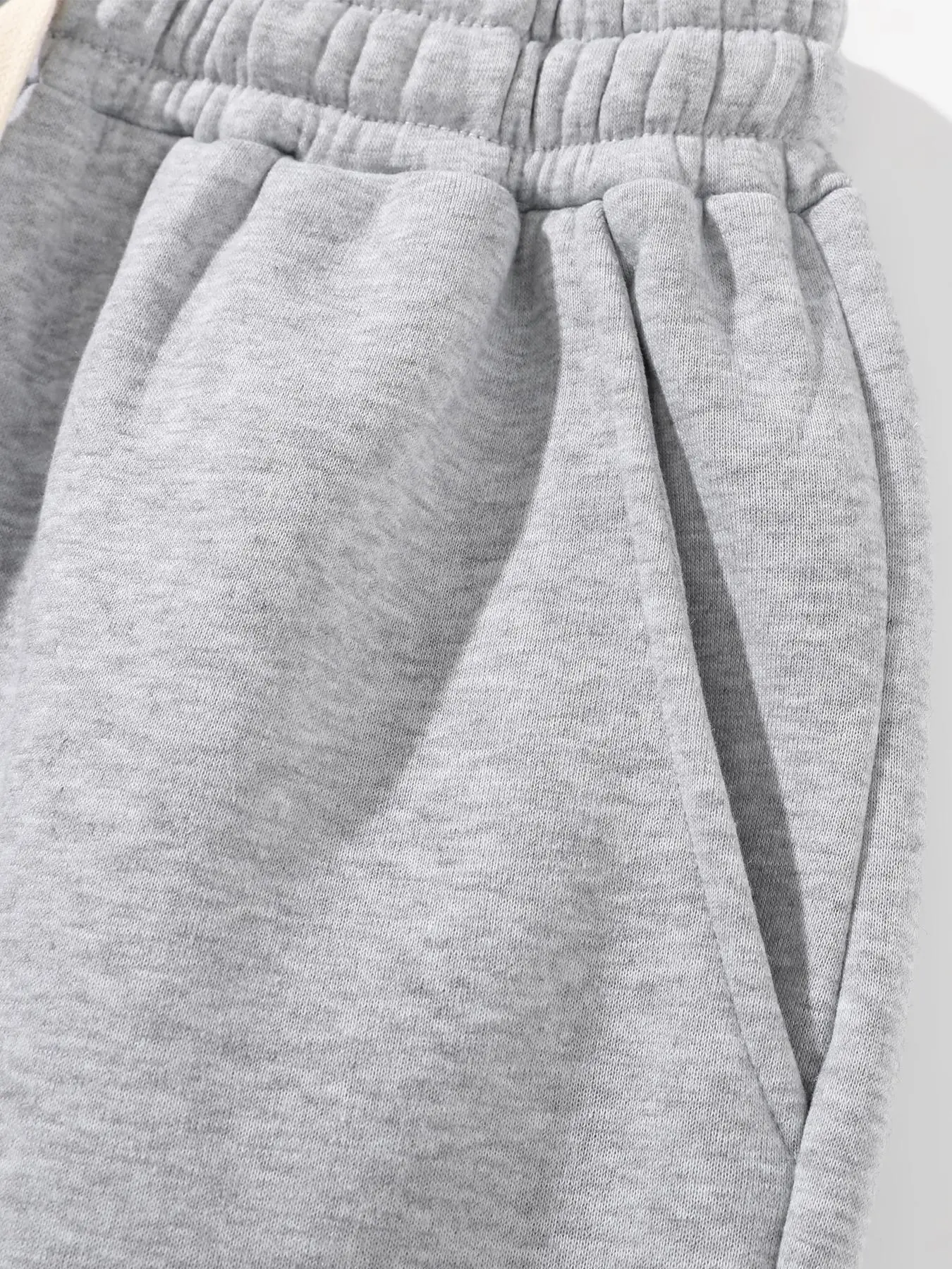 Men's 2-Piece Vintage Plain Knitting Tracksuit Set