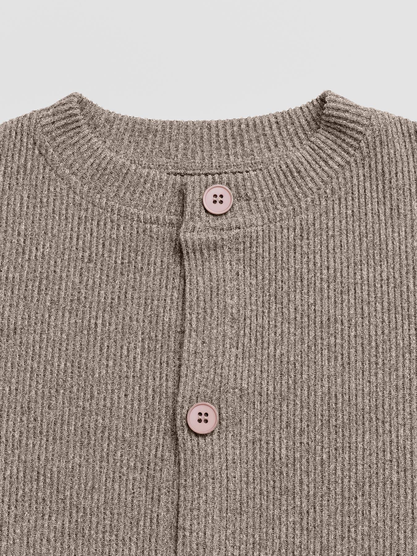 Women's Comfortable Round Neck Knit Sweater & High-Waist Wide-Leg Pants Set for Everyday Wear
