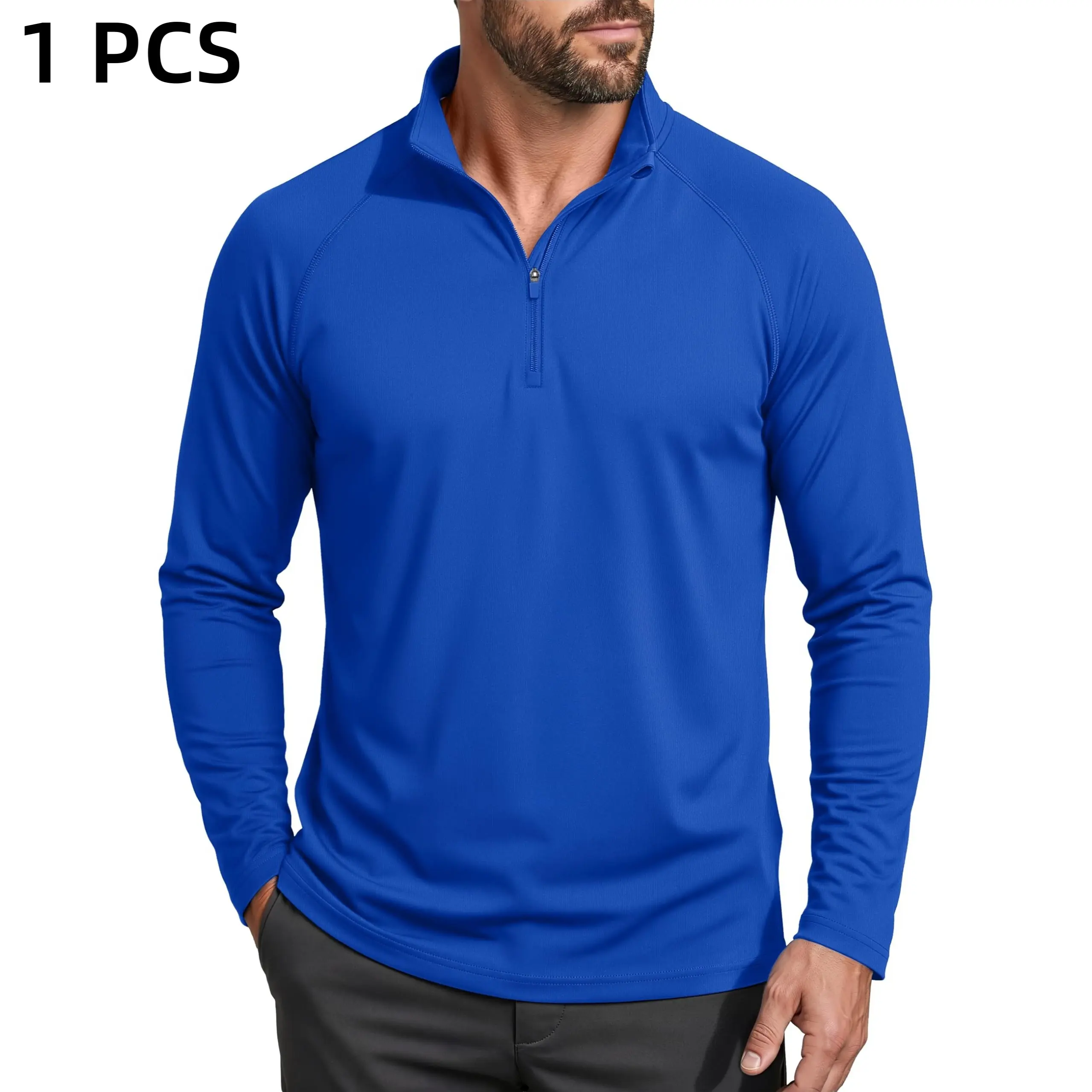 MAGCOMSEN Men's 1/4 Zip UPF 50+ Shirt