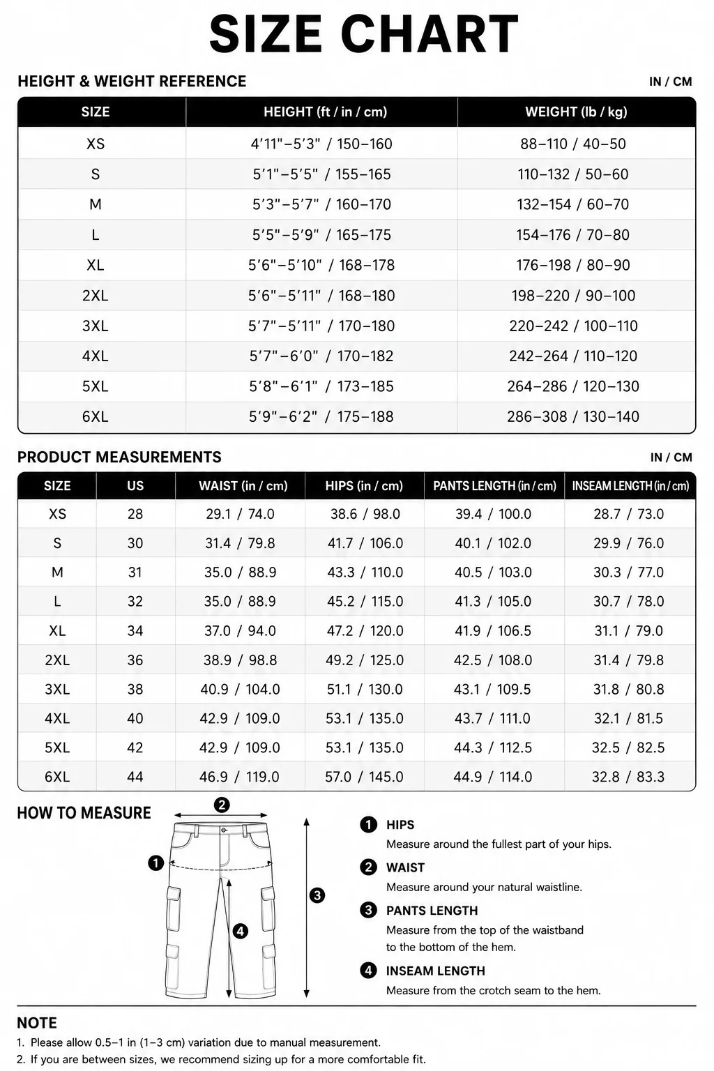 Men's Multi-Pocket Outdoor Work Pants
