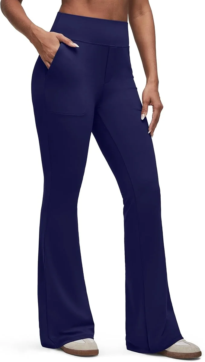 Women's High-Waisted Bootcut Flare Leggings