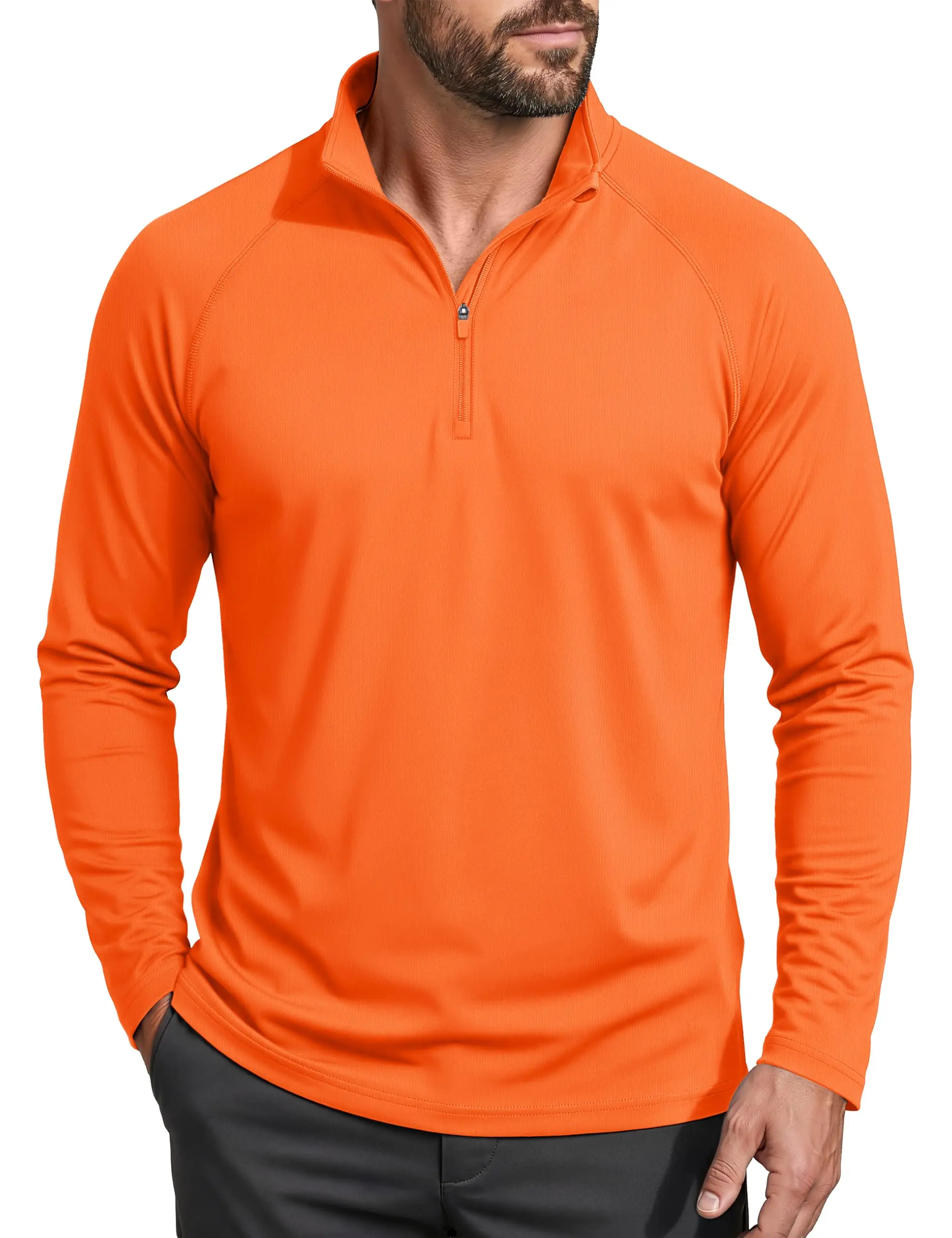 MAGCOMSEN Men's 1/4 Zip UPF 50+ Shirt
