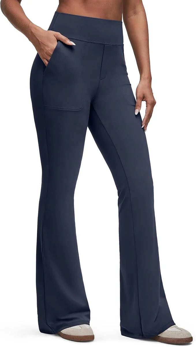 Women's High-Waisted Bootcut Flare Leggings