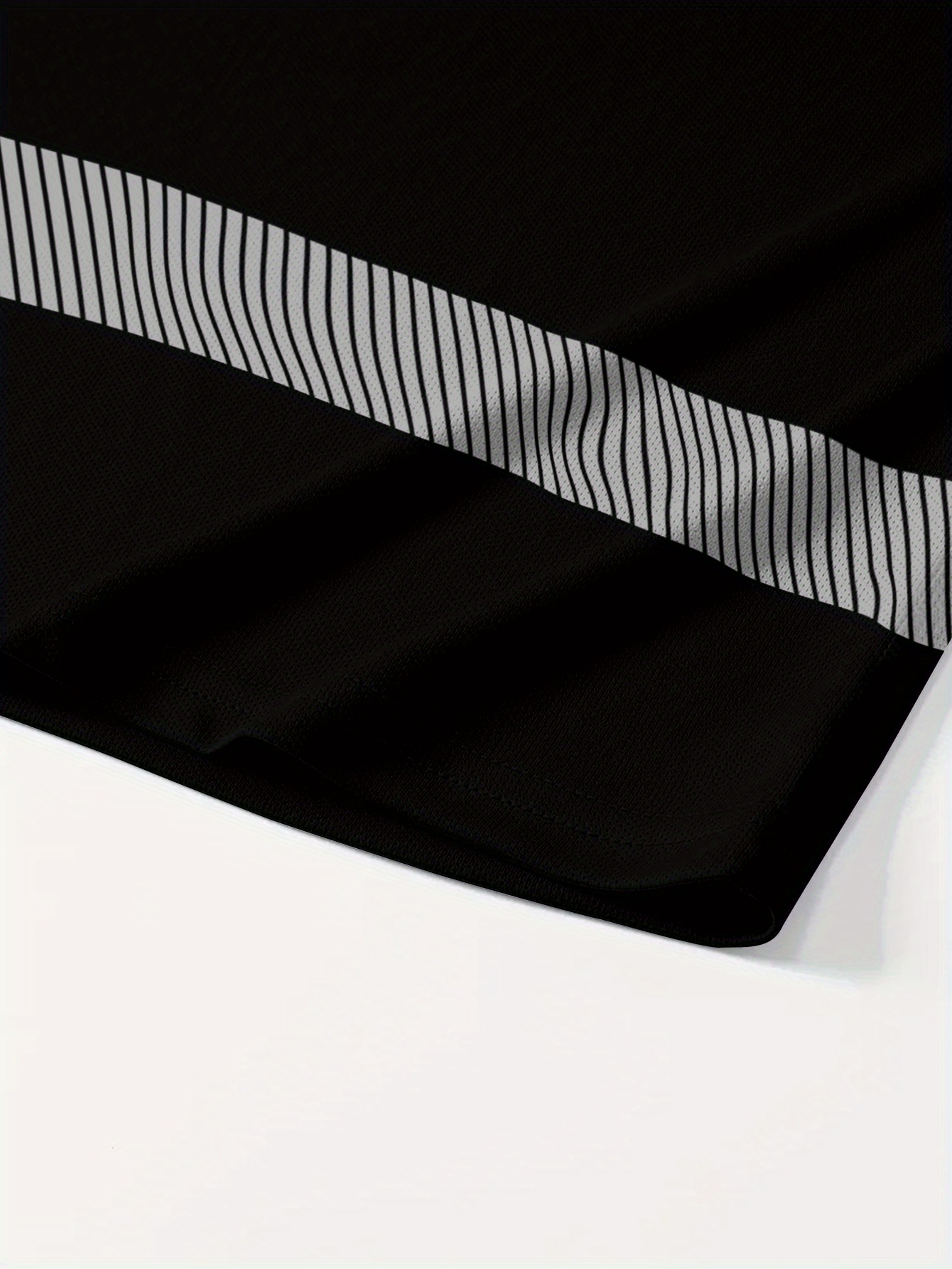Men's Colorblock Reflective Stripe Long Sleeve Work Shirt