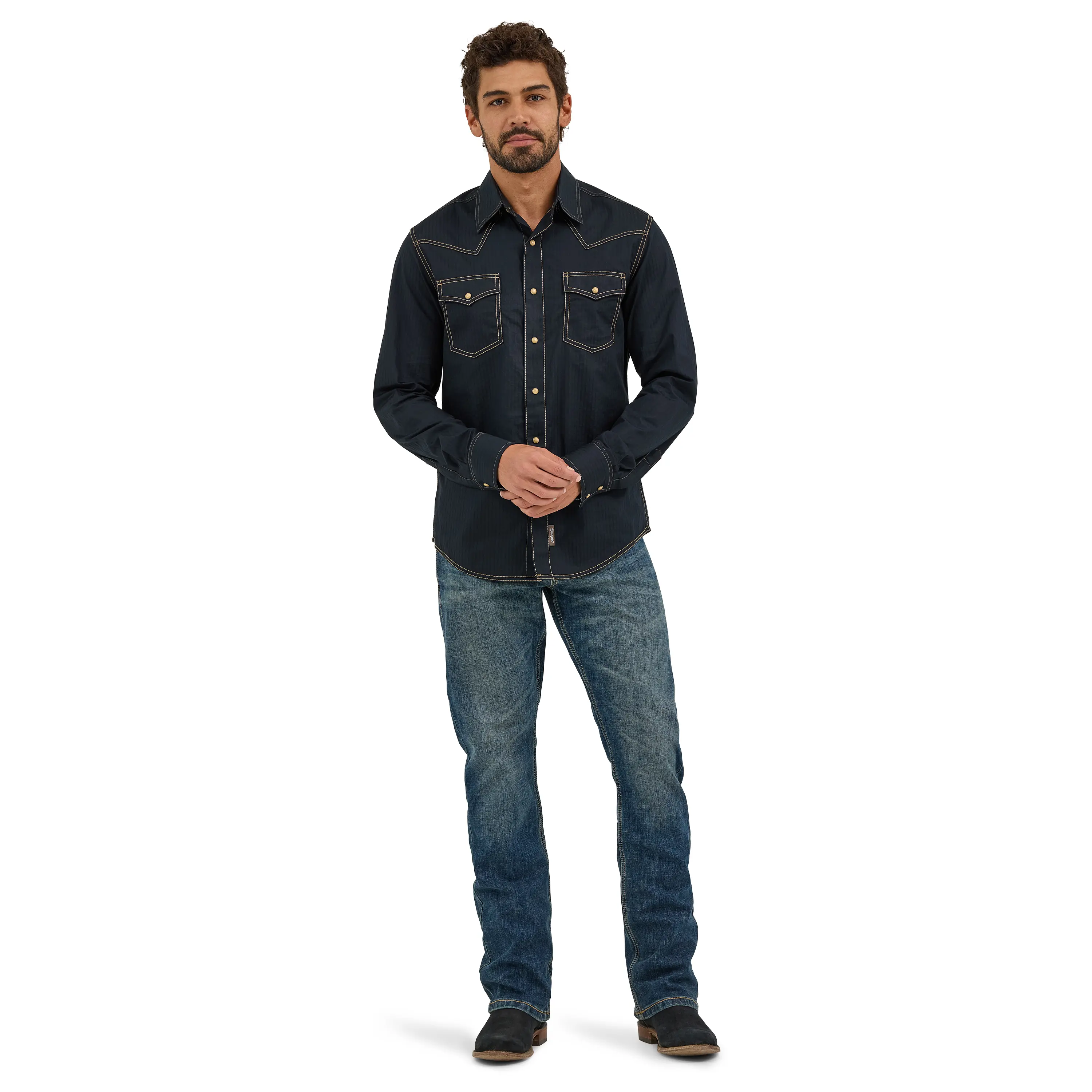Men's Slim Fit Stretch Bootcut Jeans
