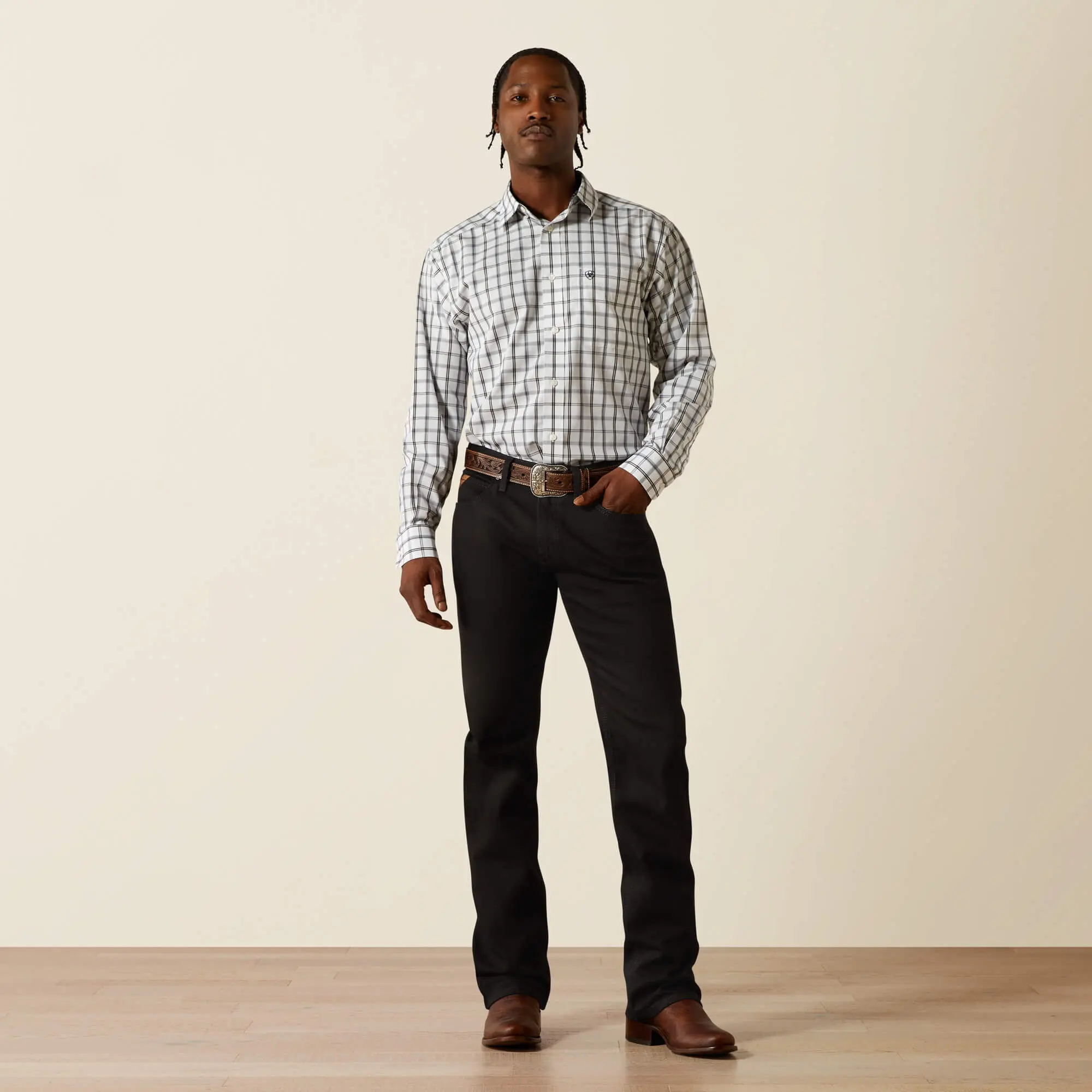 Men's Relaxed Stretch Bootcut Jeans