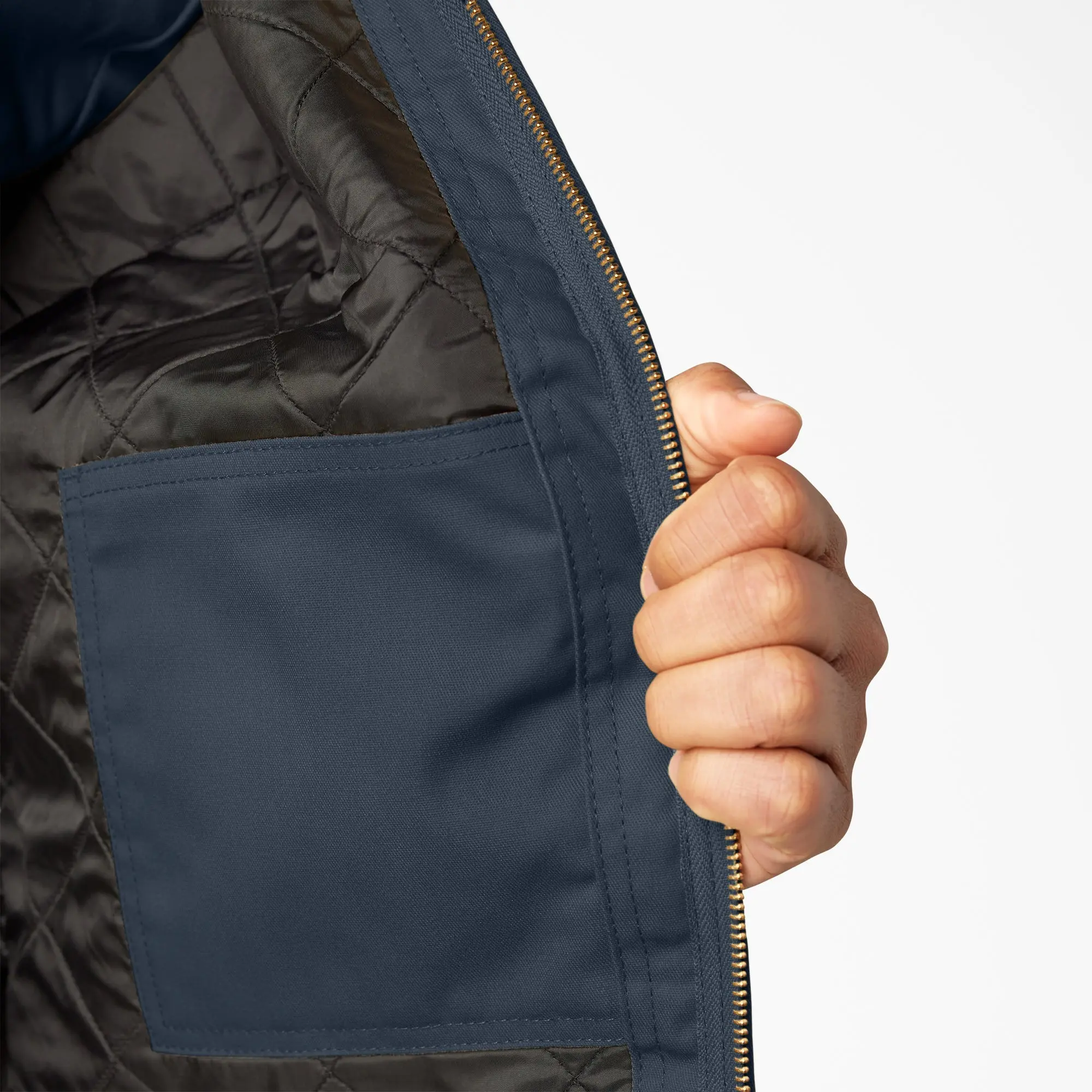 Men's Quilted-Lined Work Jacket