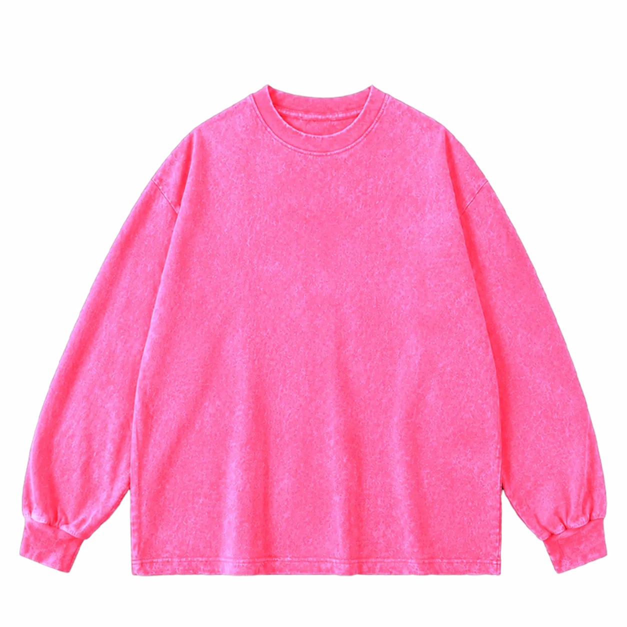 Men's 4-Pack Acid-Wash Distressed Crewneck Sweatshirts