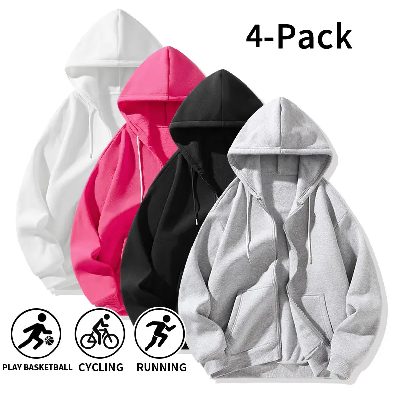 Men's Everyday Full-Zip Hooded Jacket