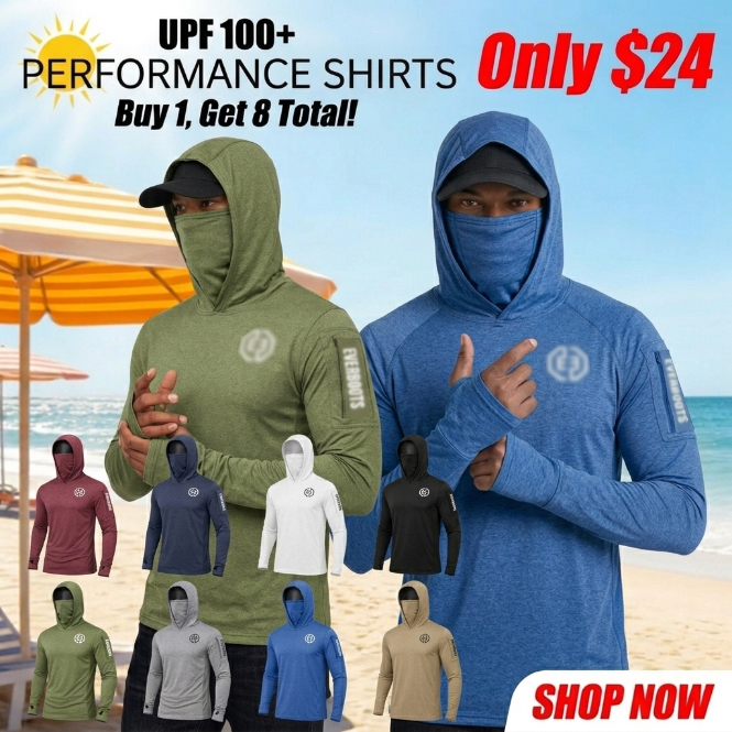 UPF 50+ Lightweight Sun Protection Hoodie