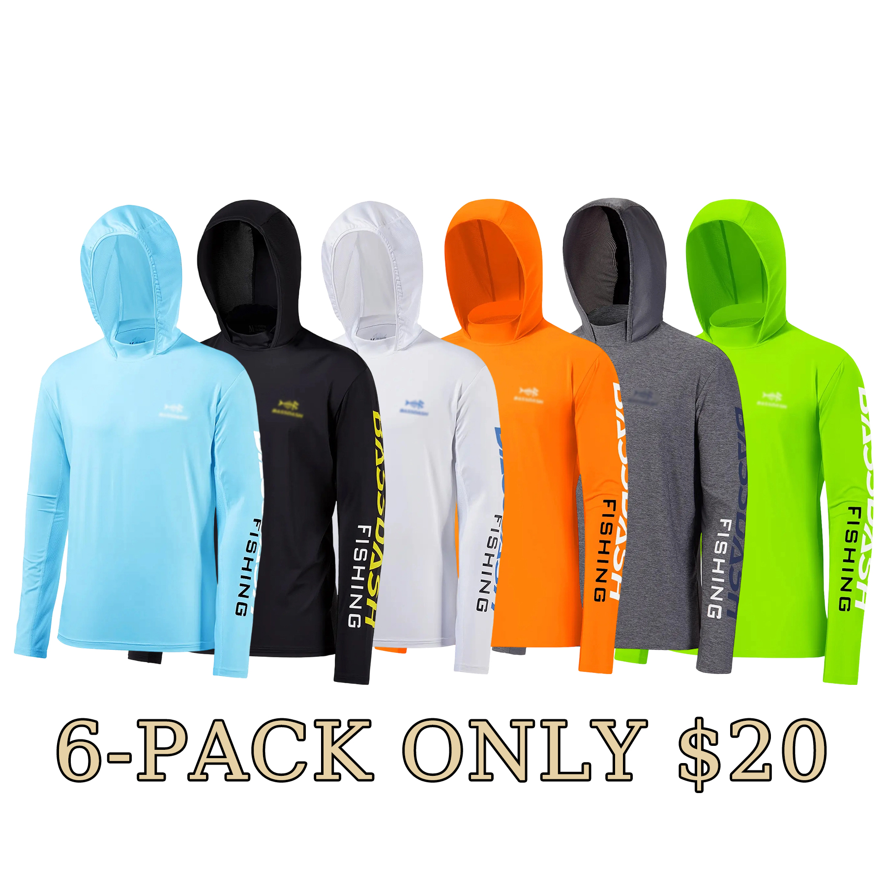 💥Men’s UPF50+ Quick-Dry Hooded Sun Protection Shirt
