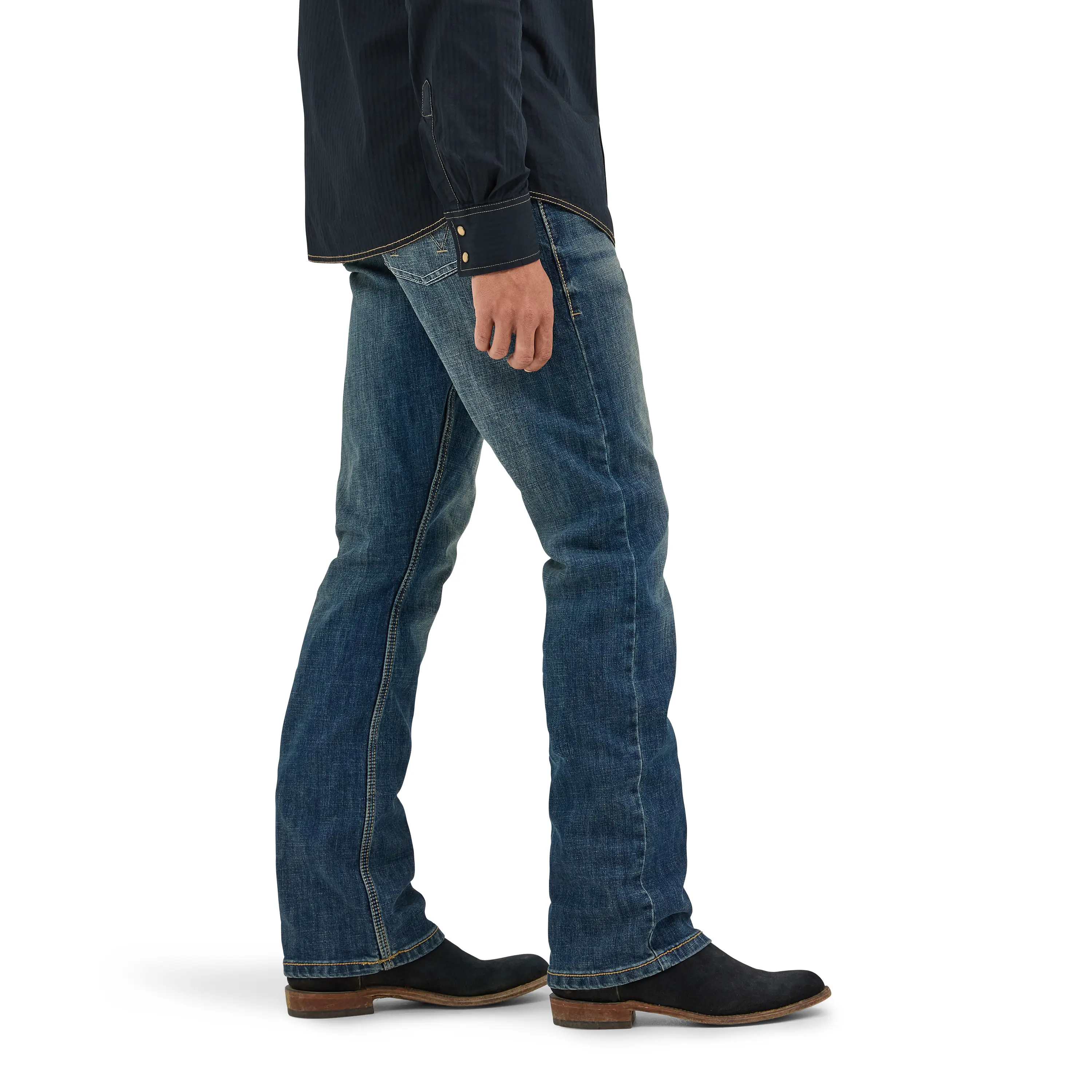 Men's Slim Fit Stretch Bootcut Jeans