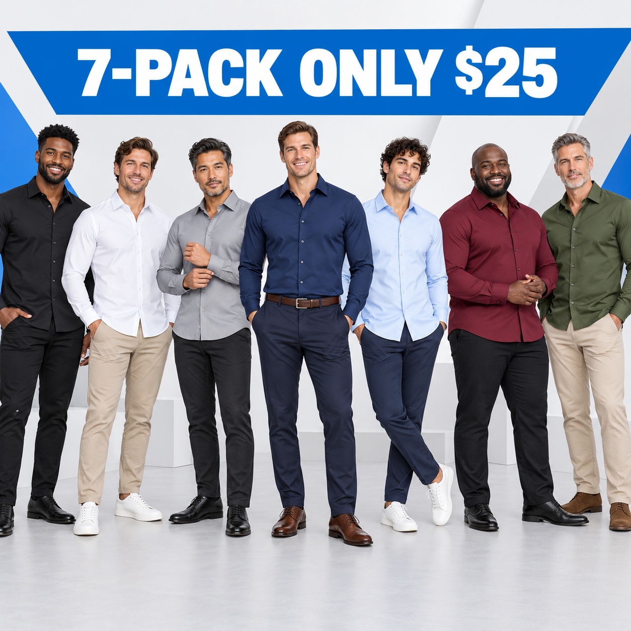 Men's Everyday Stretch Dress Shirt