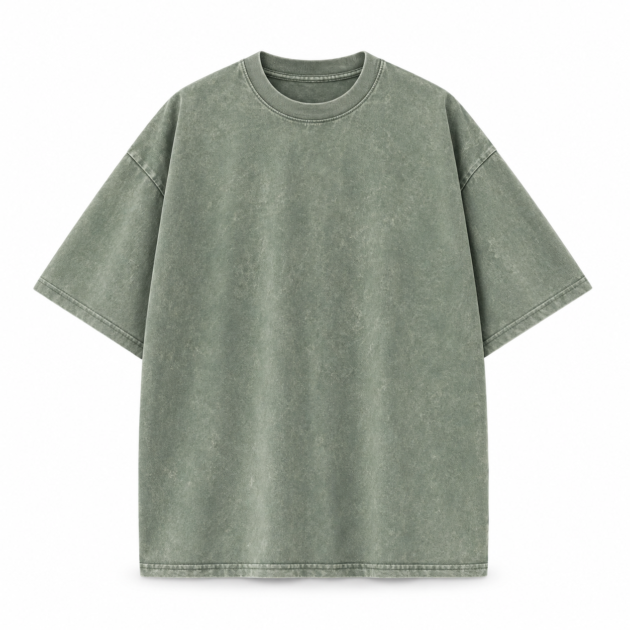 Unisex Vintage-Wash Oversized Cotton T-Shirt Multipack
