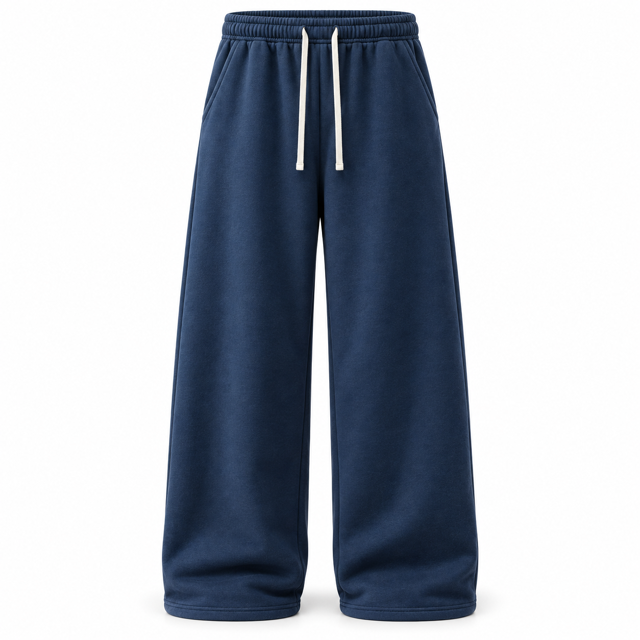 Unisex Everyday Relaxed Wide-Leg Sweatpants