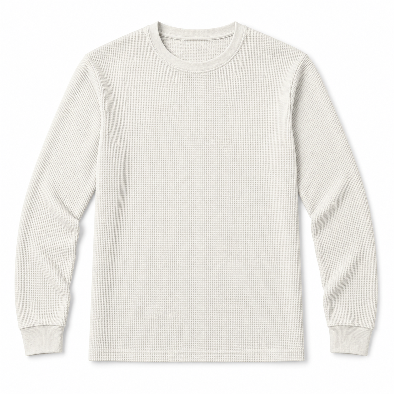Men's Waffle-Knit Crewneck Thermal Shirt Multipack