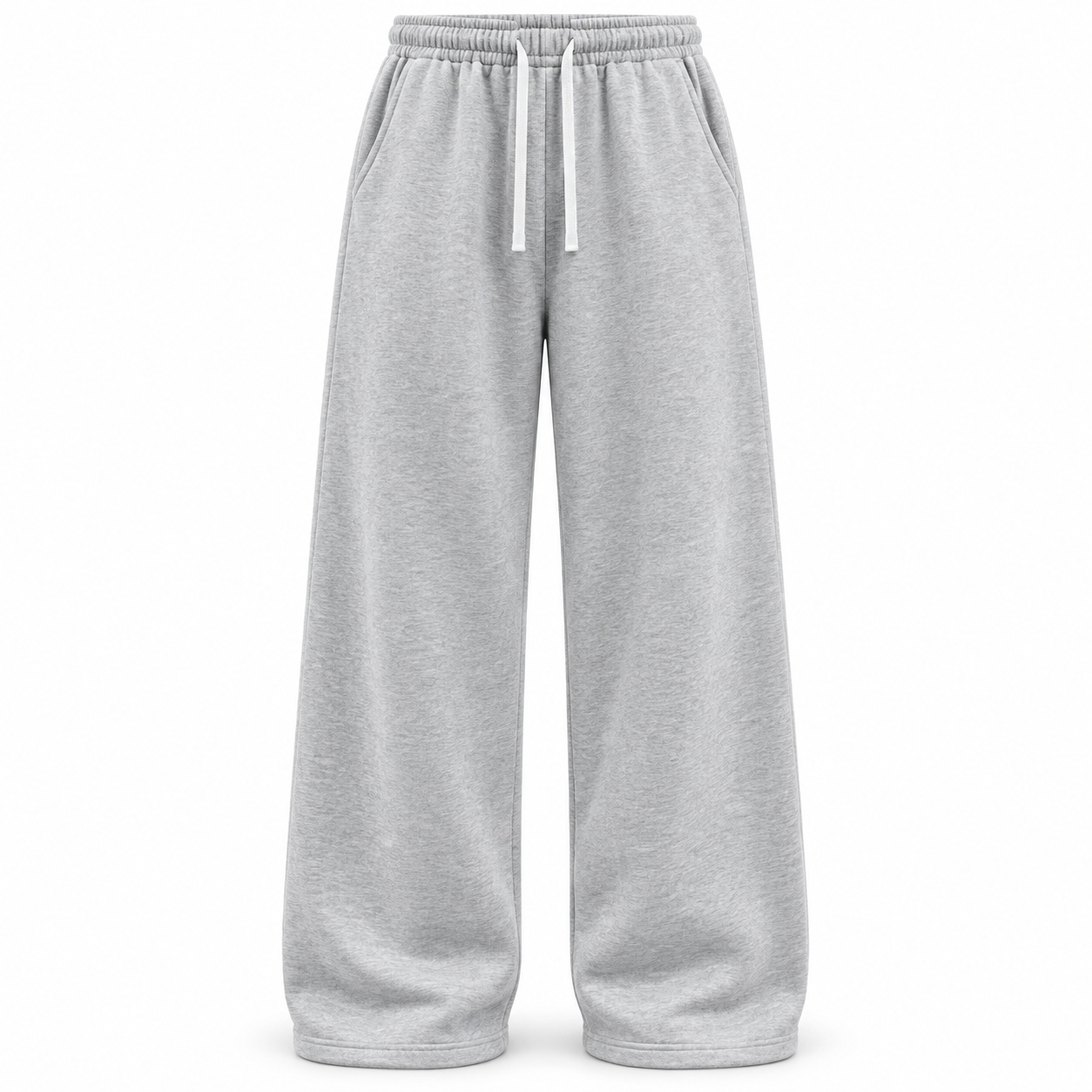 Unisex Everyday Relaxed Wide-Leg Sweatpants