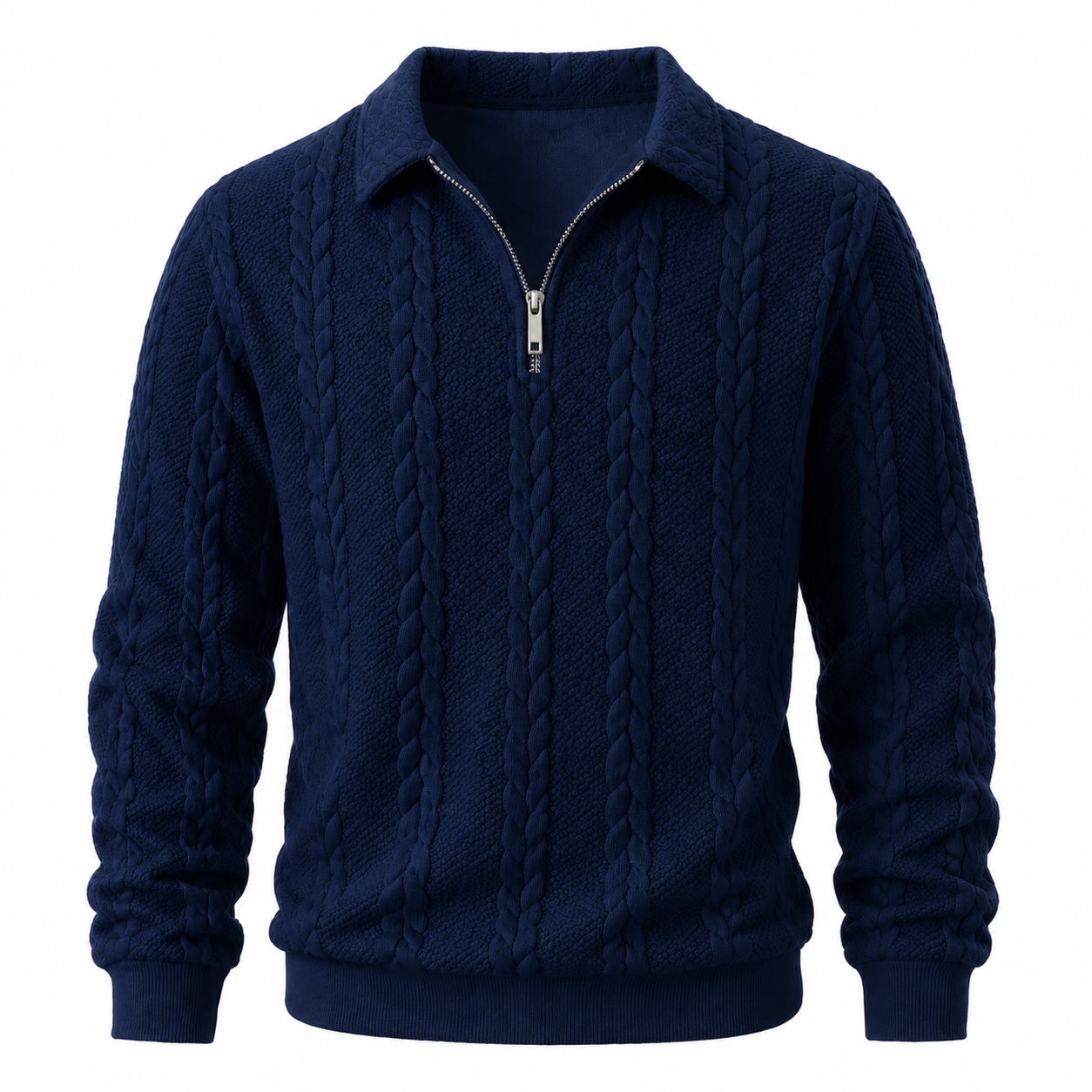Men's Everyday Cable-Knit Quarter-Zip Sweater Multi-Pack