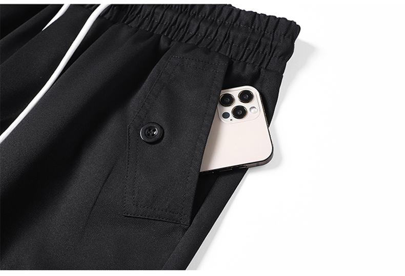 Men's Heavyweight Pants Compatible with Leggings - Workwear Trousers, Multi-Pocket Outdoor Pants with Belt Loop Closure and No Zipper, Suitable for Winter (Solid Color) - Machine Washable