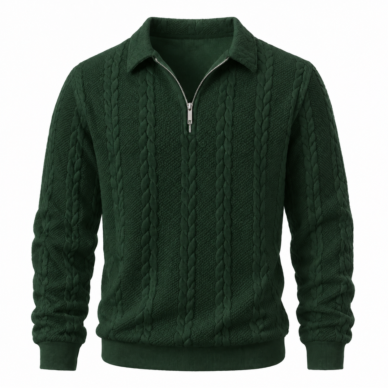 Men's Everyday Cable-Knit Quarter-Zip Sweater Multi-Pack