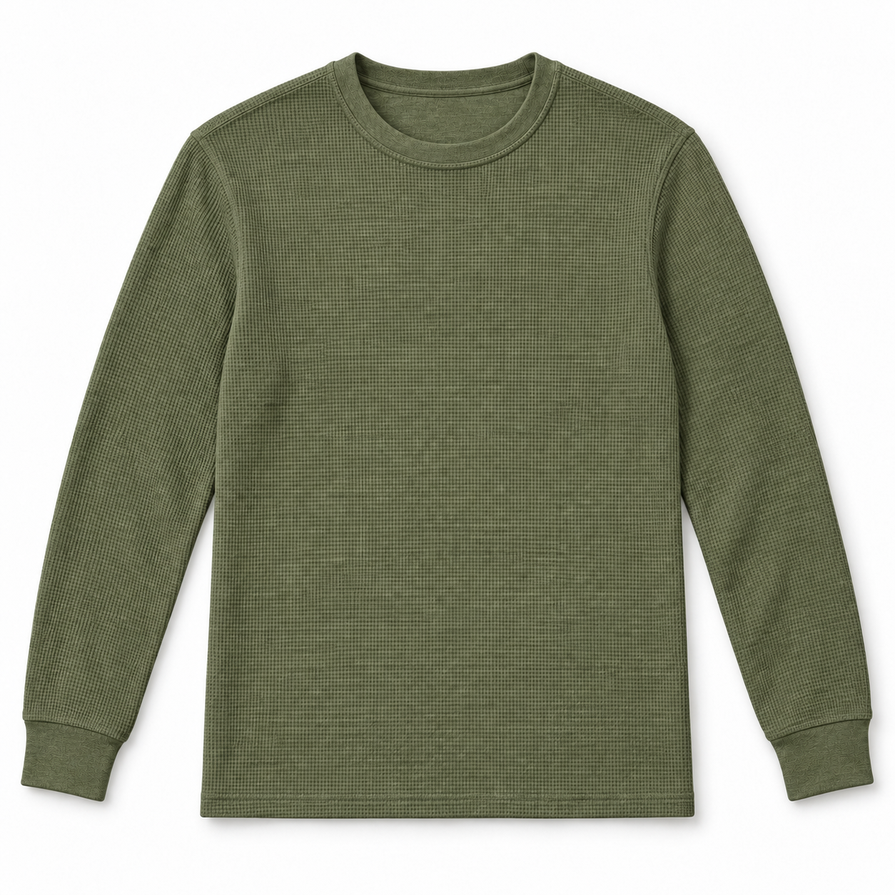 Men's Waffle-Knit Crewneck Thermal Shirt Multipack