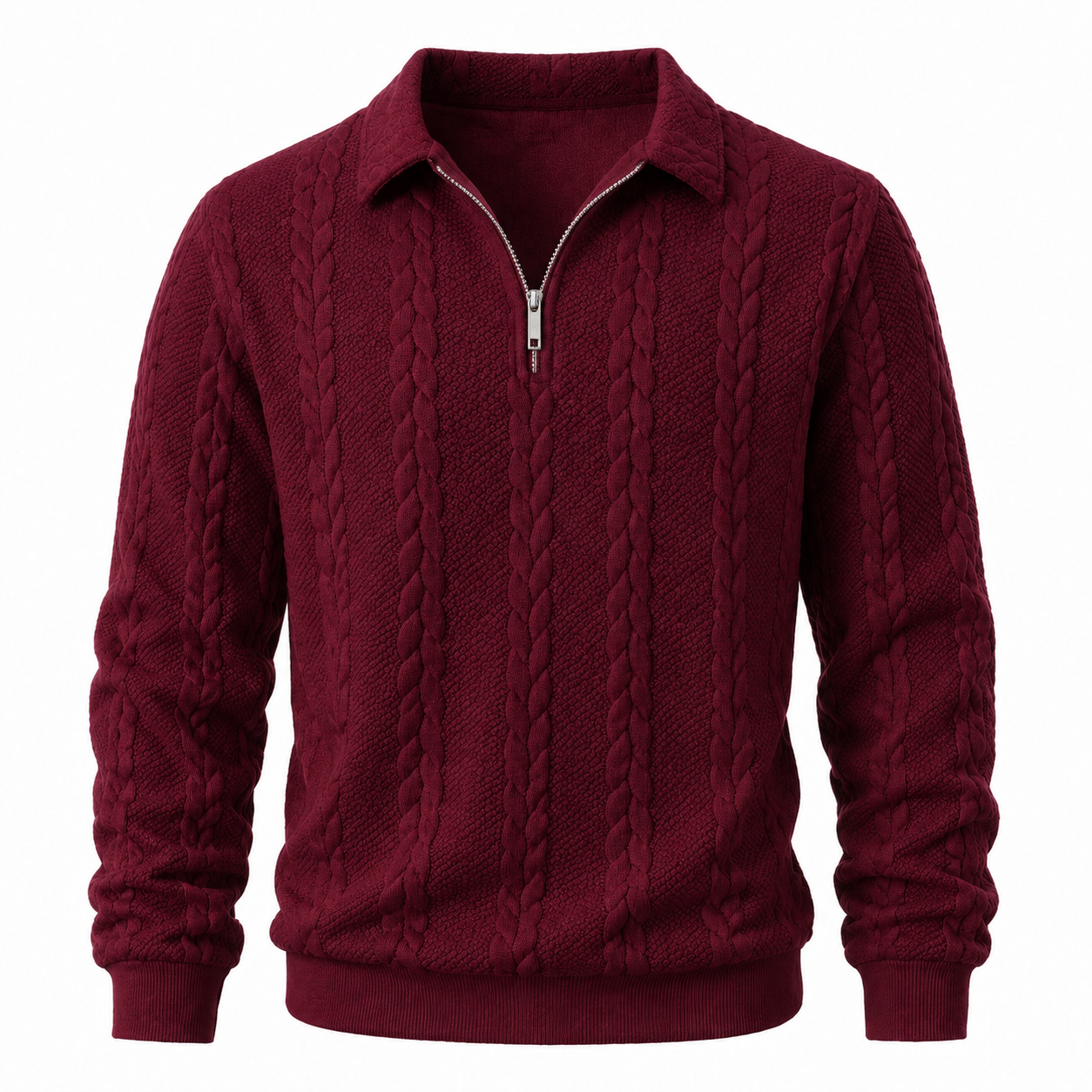 Men's Everyday Cable-Knit Quarter-Zip Sweater Multi-Pack