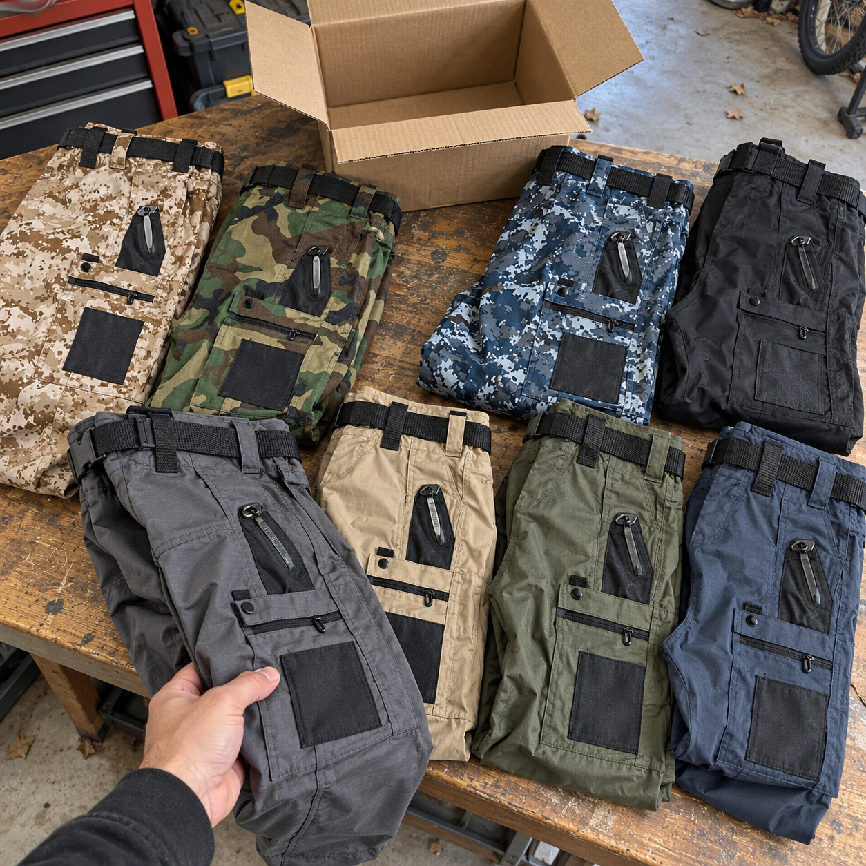 Illustrative 8-pack unboxing review layout example