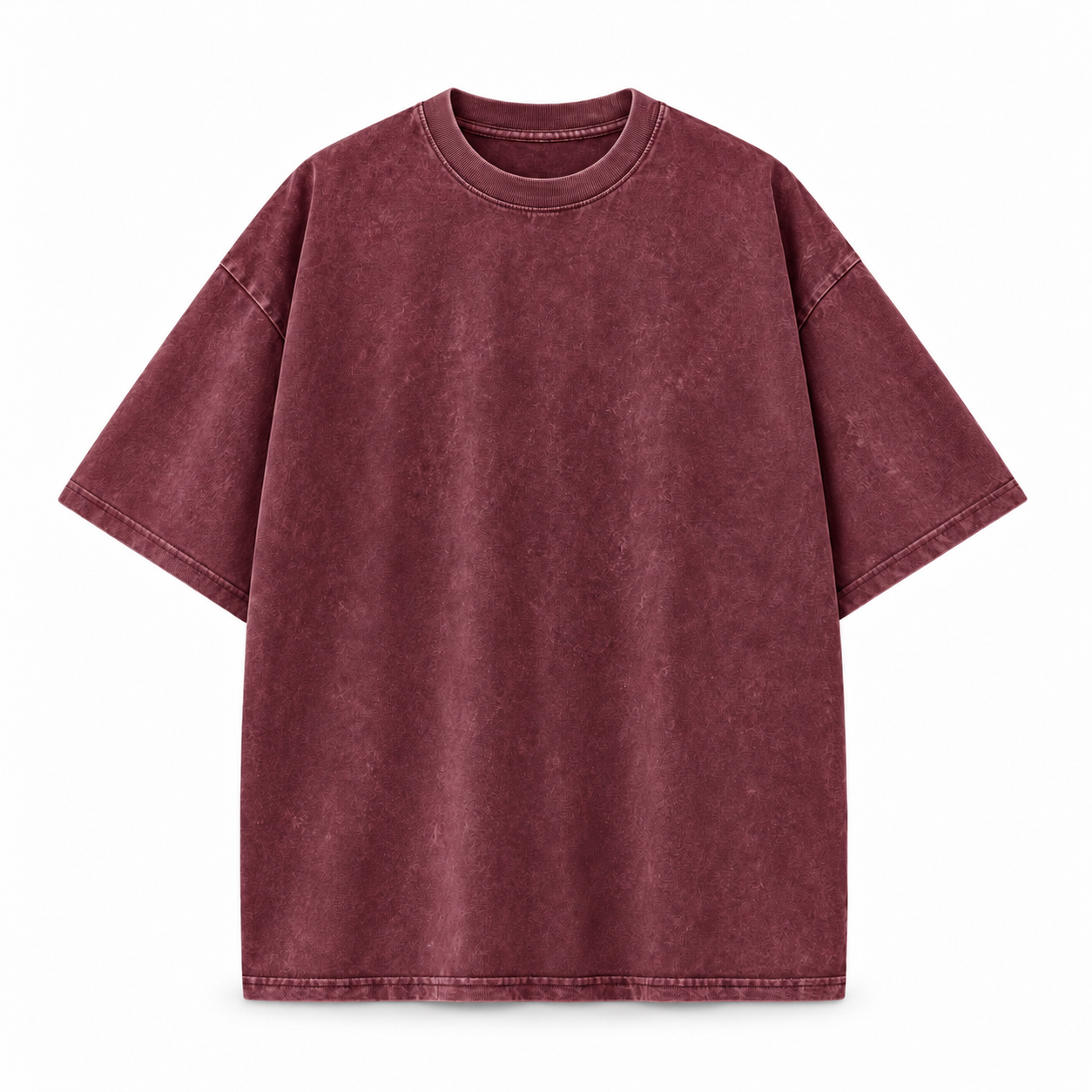 Unisex Vintage-Wash Oversized Cotton T-Shirt Multipack
