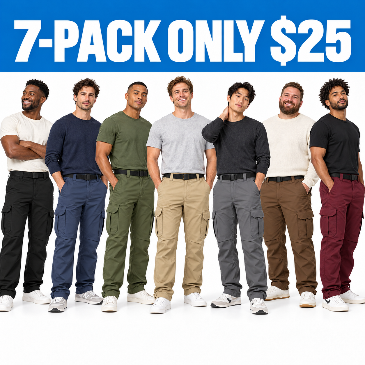 Men's Relaxed Fit Cargo Pants