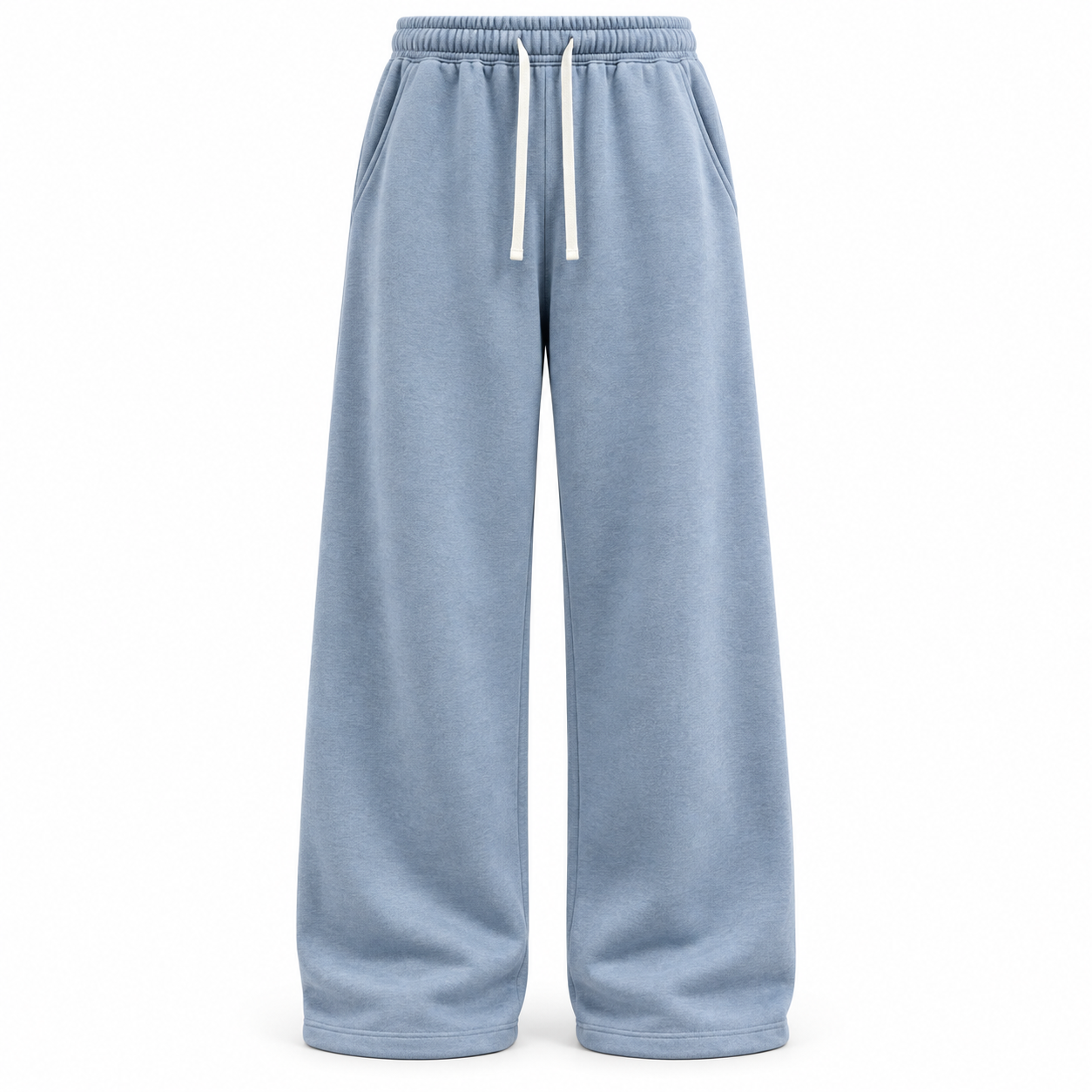 Unisex Everyday Relaxed Wide-Leg Sweatpants