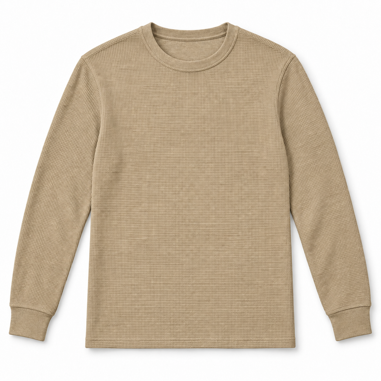 Men's Waffle-Knit Crewneck Thermal Shirt Multipack