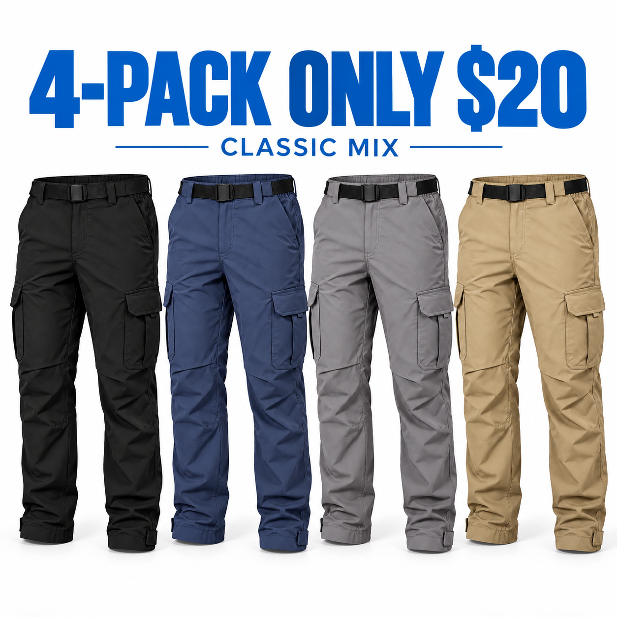 Men's Relaxed Fit Cargo Pants