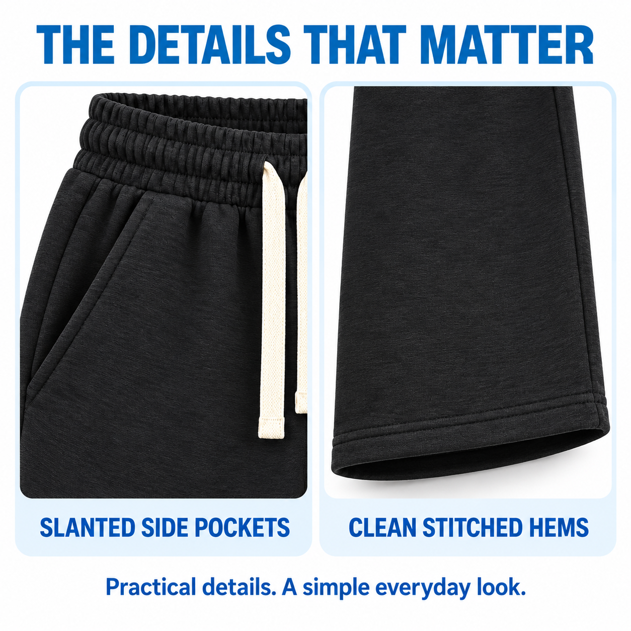Men's Relaxed Longline Drawstring Shorts