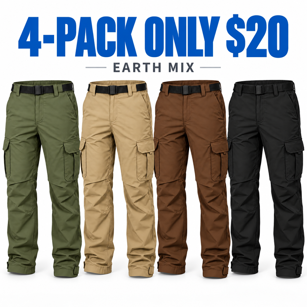 Men's Relaxed Fit Cargo Pants