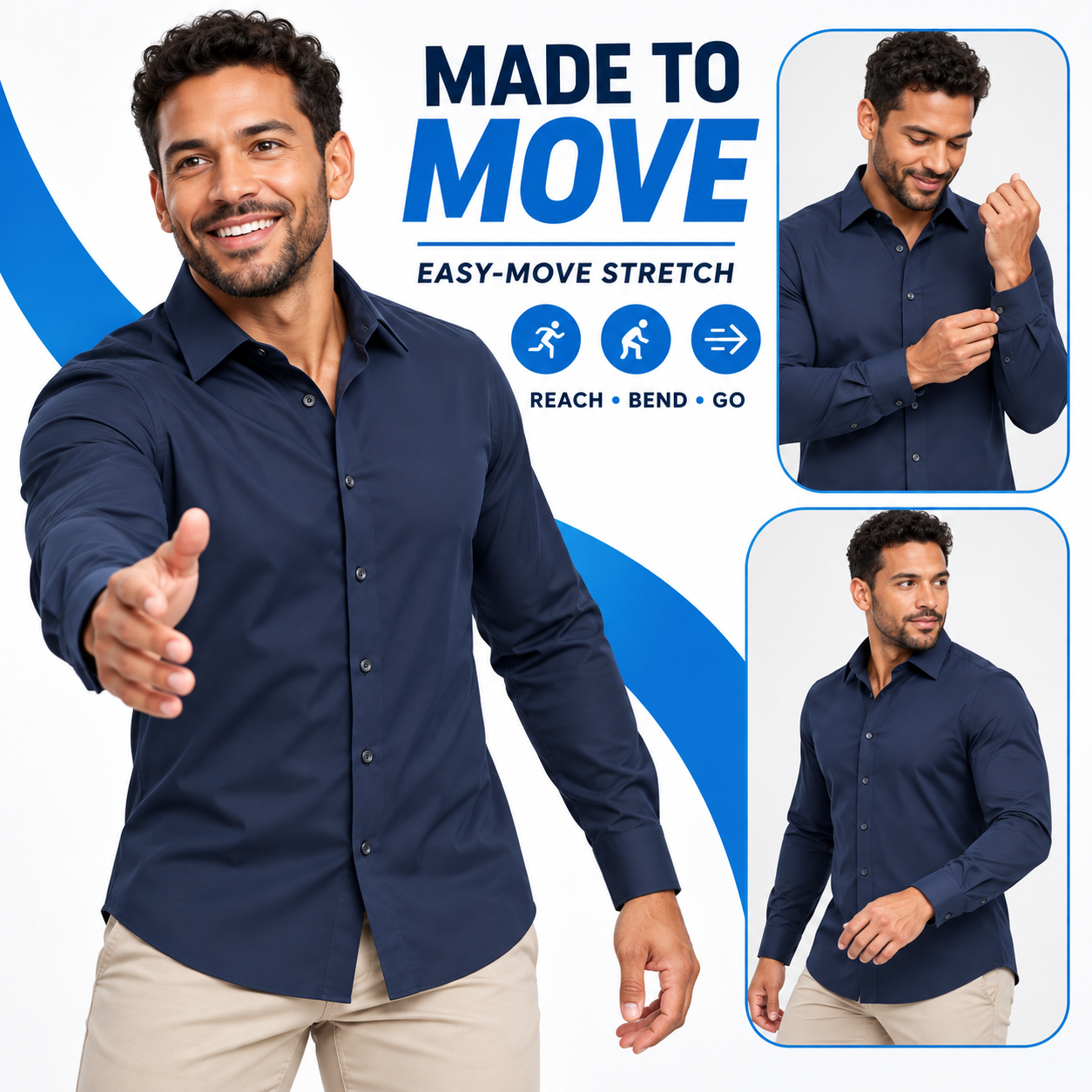 Men's Everyday Stretch Dress Shirt