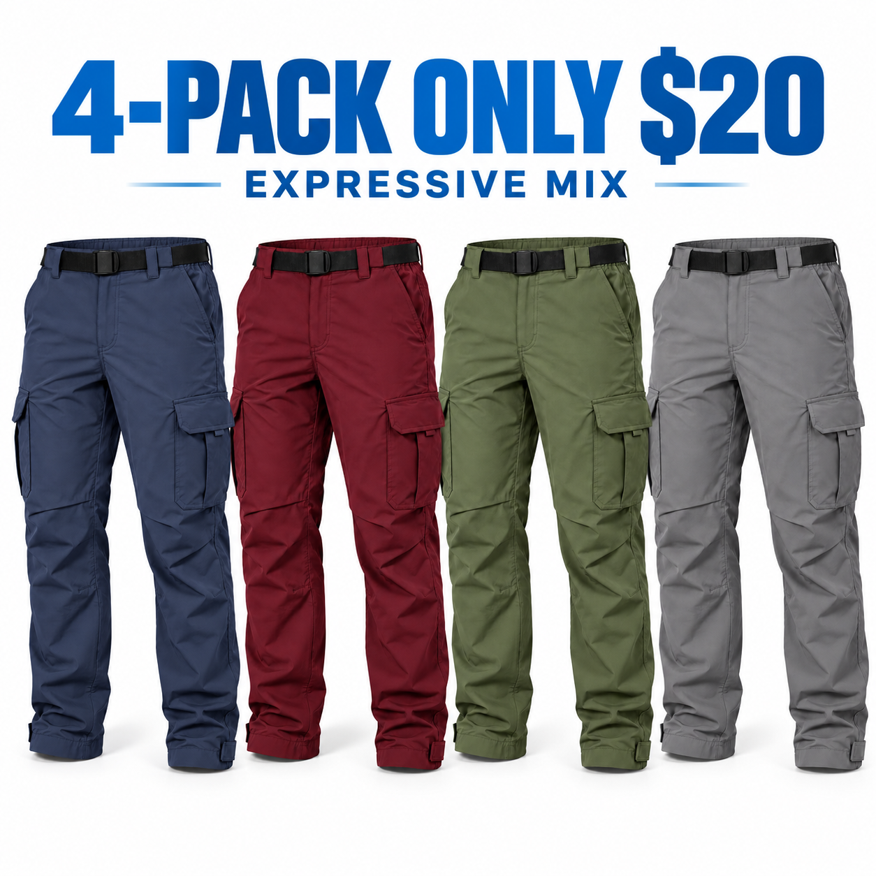 Men's Relaxed Fit Cargo Pants
