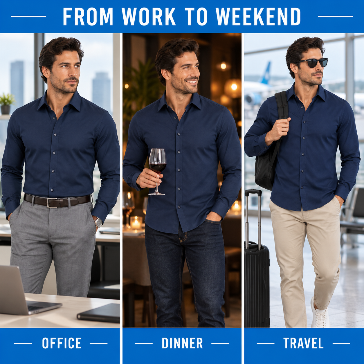 Men's Everyday Stretch Dress Shirt