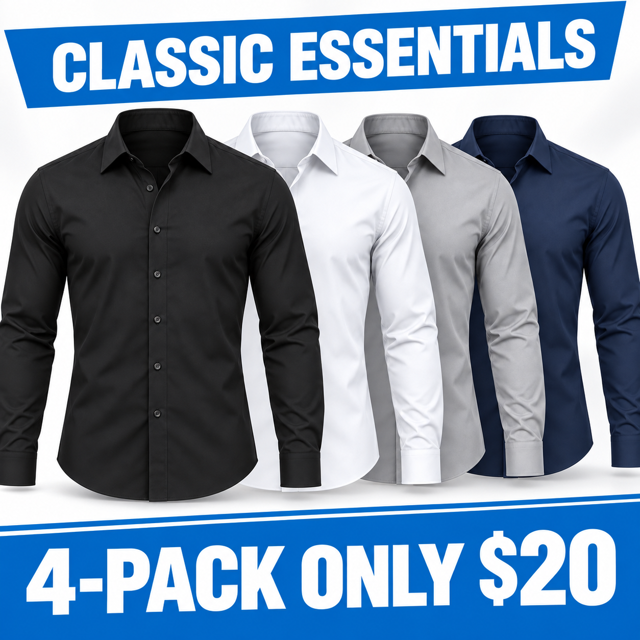 Men's Everyday Stretch Dress Shirt