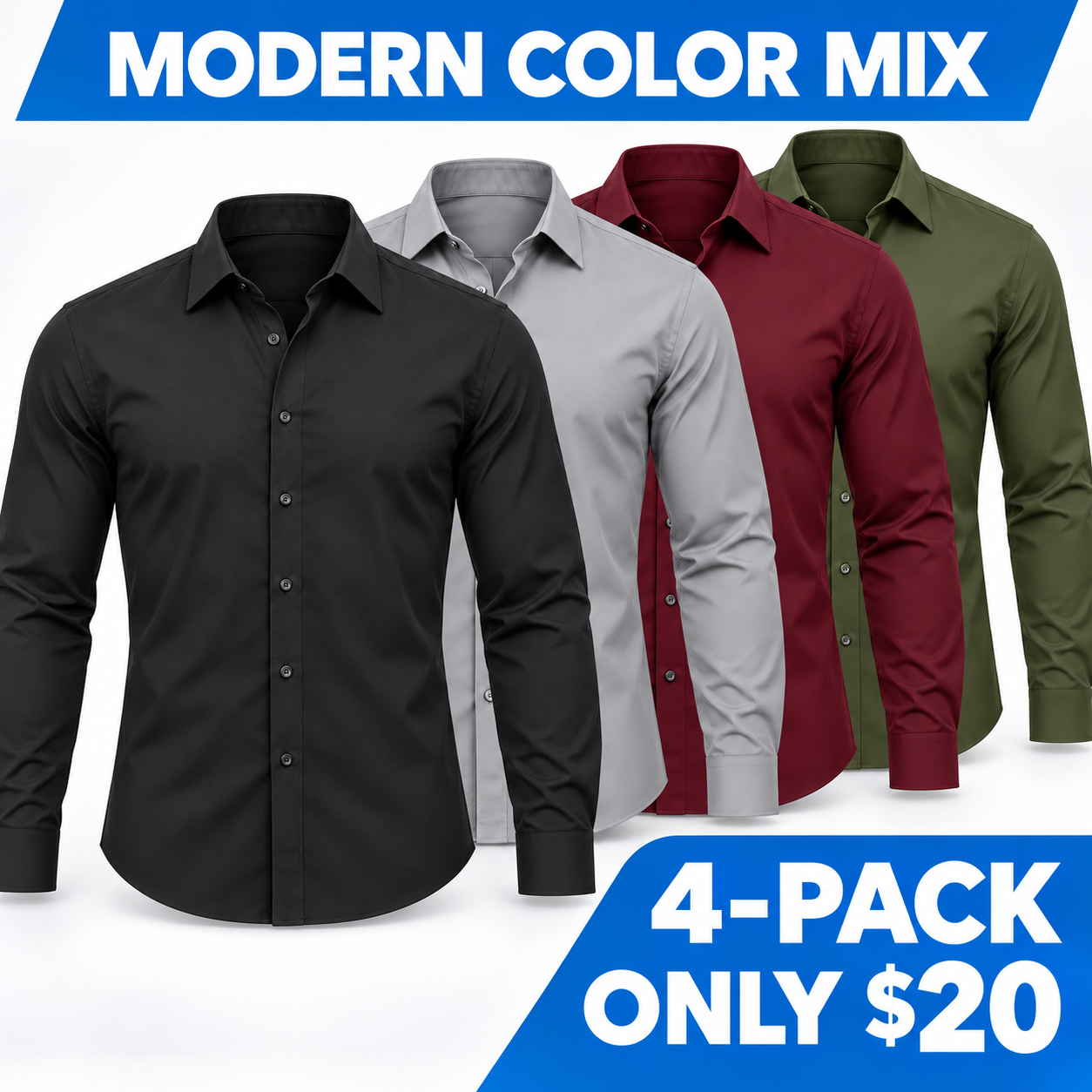 Men's Everyday Stretch Dress Shirt