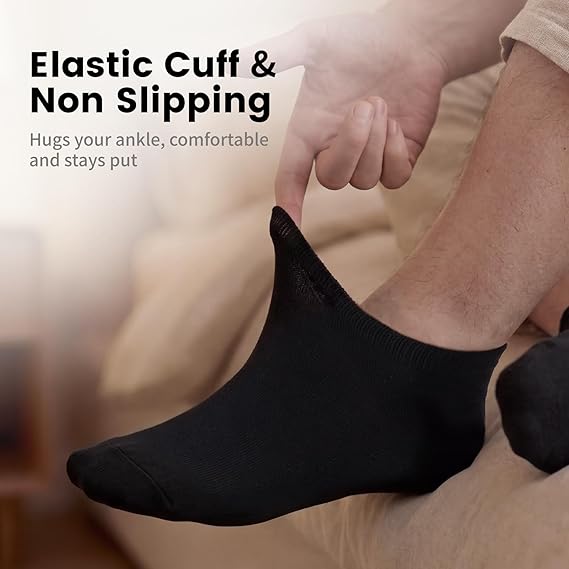 9-PAIR SOCKS ONLY $5 - No Show, Ankle & Crew Styles